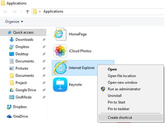 Cara Membuka Internet Explorer di Windows 10